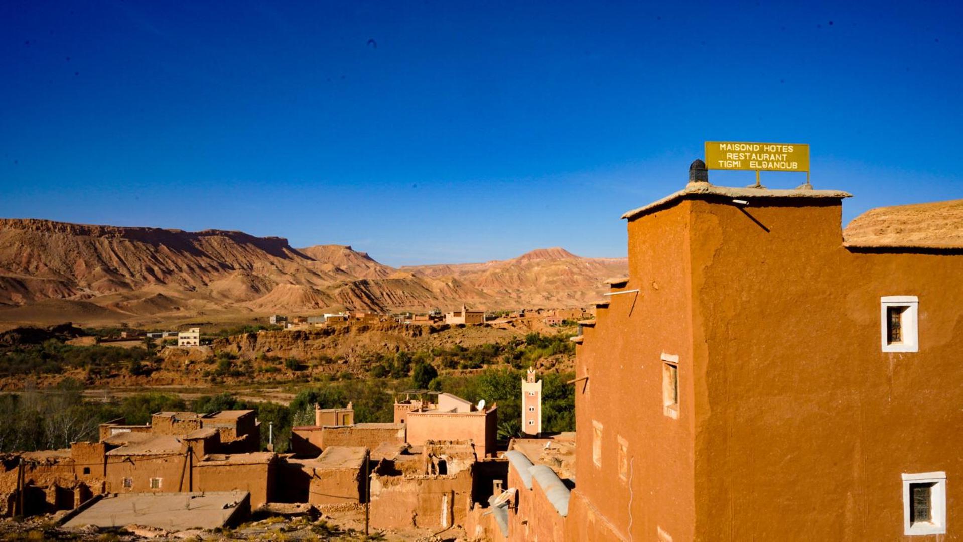 Hotel Kasbah Tigmi El Janoub à Ait Benhaddou Extérieur photo