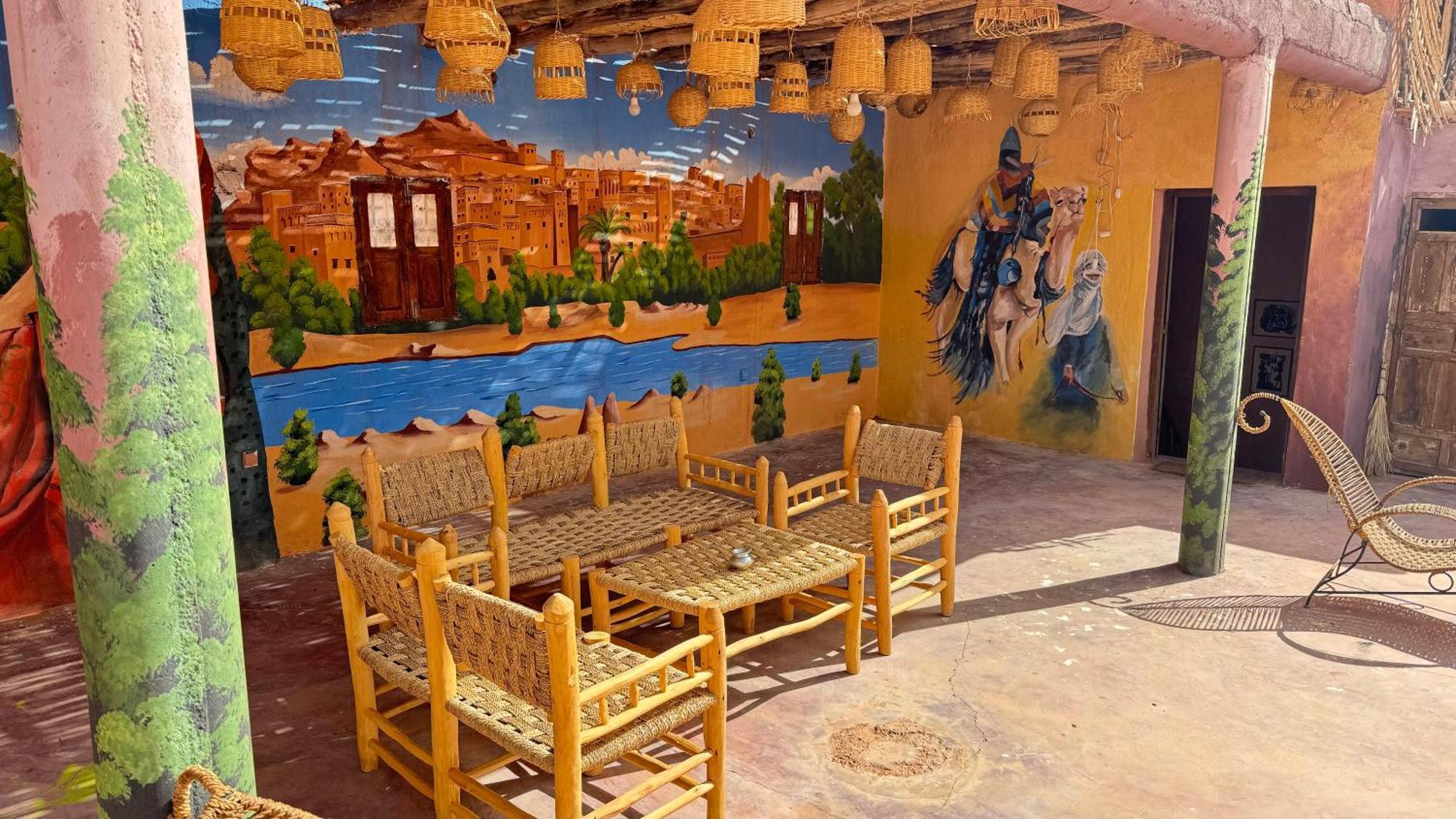Hotel Kasbah Tigmi El Janoub à Ait Benhaddou Extérieur photo