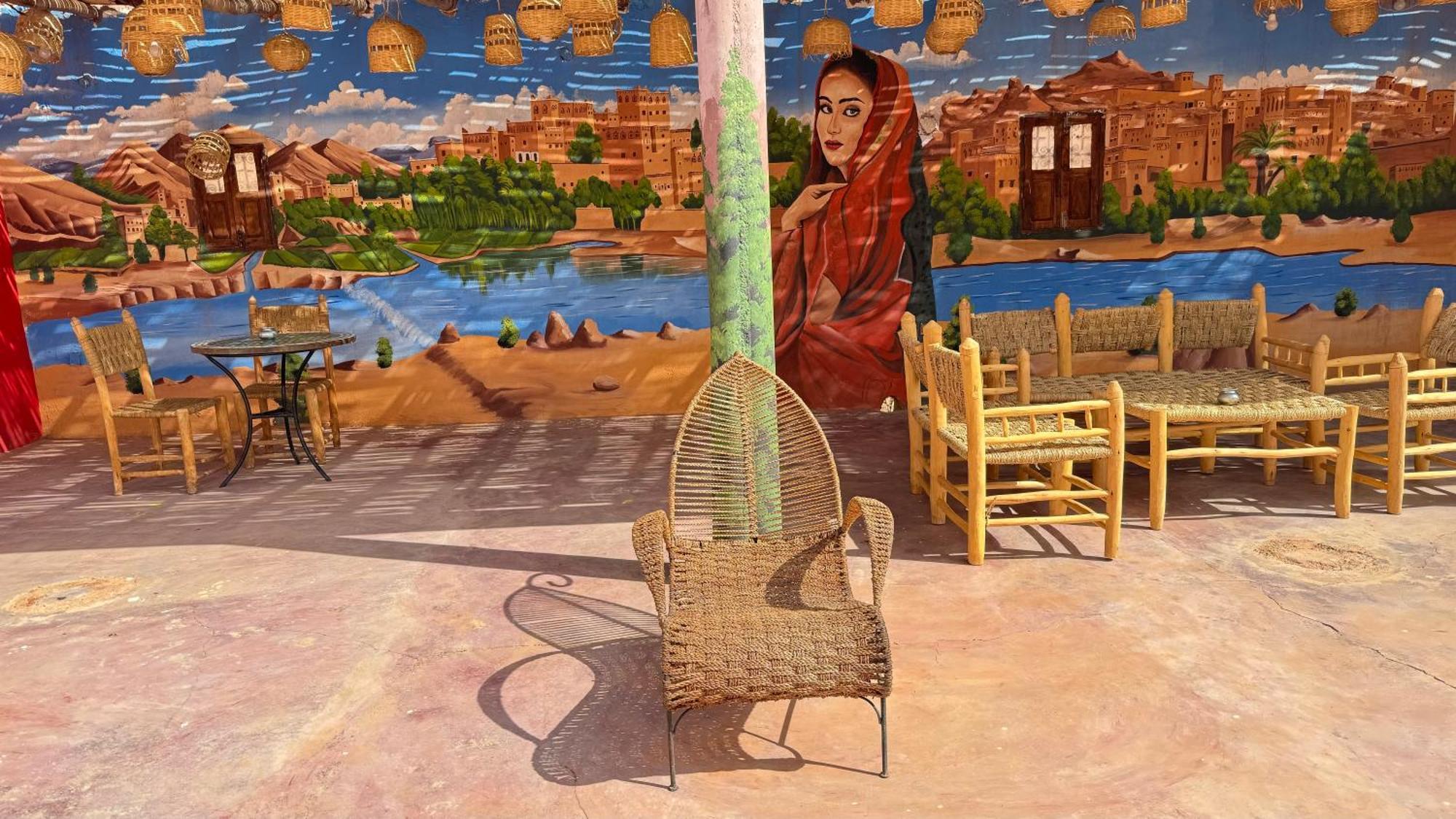 Hotel Kasbah Tigmi El Janoub à Ait Benhaddou Extérieur photo
